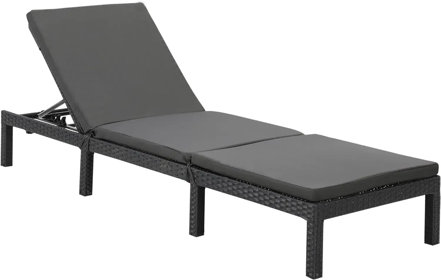Lounge Chairs for Outside, Outdoor Rattan Wicker Chaise Lounge with Cushion, Adjustable Backrest, Ideal for Pool, Patio
Lounge Chairs for Outside, Outdoor Rattan Wicker Chaise Lounge with Cushion, Adjustable Backrest, Ideal for Pool, Patio