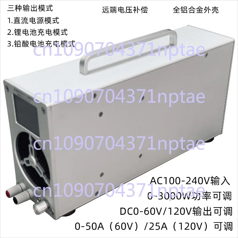 Регулируемый источник питания постоянного тока 3000 Вт, вход 110–240 В переменного тока, 0–60/120 В, регулируемый, 0–50 А, регулируемый
Регулируемый источник питания постоянного тока 3000 Вт, вход 110–240 В переменного тока, 0–60/120 В, регулируемый, 0–50 А, регулируемый