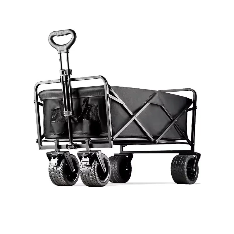 Lightweight 150L Portable Steel Folding Cart Outdoor Vehicle Picnic Trolley Wagon Cart with Practical Stall for Camping
Lightweight 150L Portable Steel Folding Cart Outdoor Vehicle Picnic Trolley Wagon Cart with Practical Stall for Camping