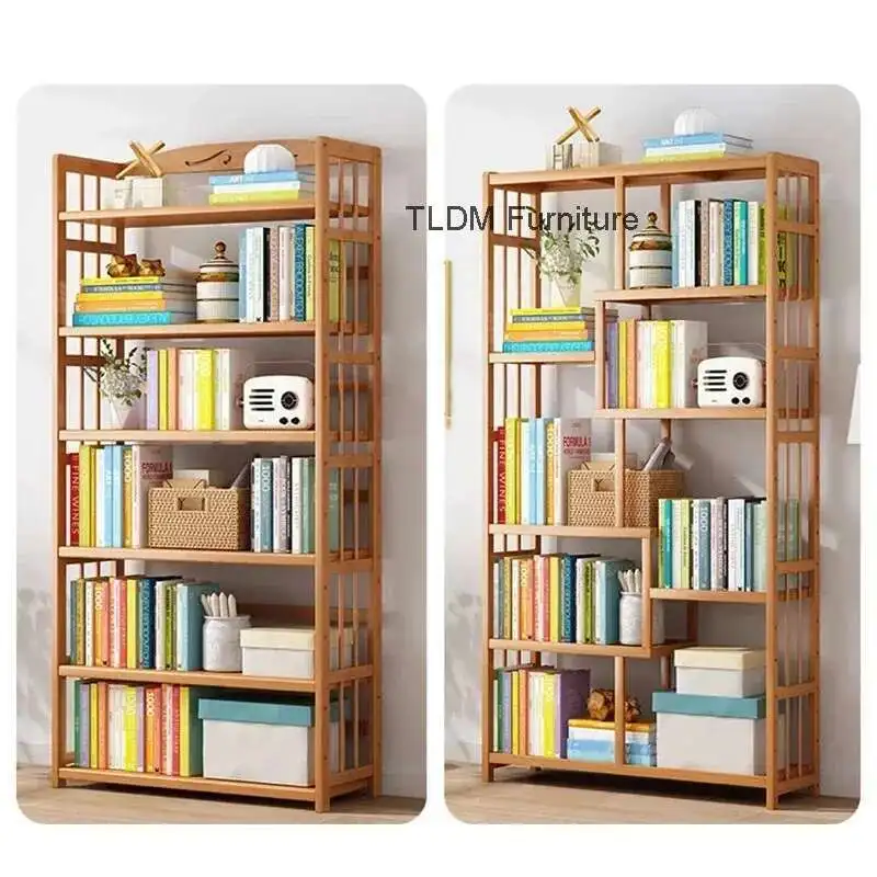 Bamboo Simple Bookcases Multi-layer Storage Bookshelf Modern Living Room Furniture Home Book Organizer Rack Desk Display Stand Y
Bamboo Simple Bookcases Multi-layer Storage Bookshelf Modern Living Room Furniture Home Book Organizer Rack Desk Display Stand Y