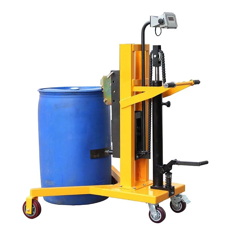 Укладальник барабанов Прямые продажи с фабрики Простота в эксплуатации Вертикальный 450 кг Ручной мини-гидравлический масляный подъемник барабана
Укладальник барабанов Прямые продажи с фабрики Простота в эксплуатации Вертикальный 450 кг Ручной мини-гидравлический масляный подъемник барабана