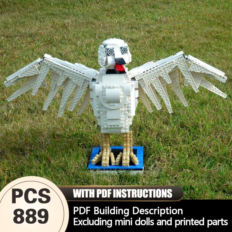 Creators Animal Series Model MOC Building Bricks Realistic Snowy Owl Modular Technology Gifts Holiday Assemble Children Toy Suit
Creators Animal Series Model MOC Building Bricks Realistic Snowy Owl Modular Technology Gifts Holiday Assemble Children Toy Suit