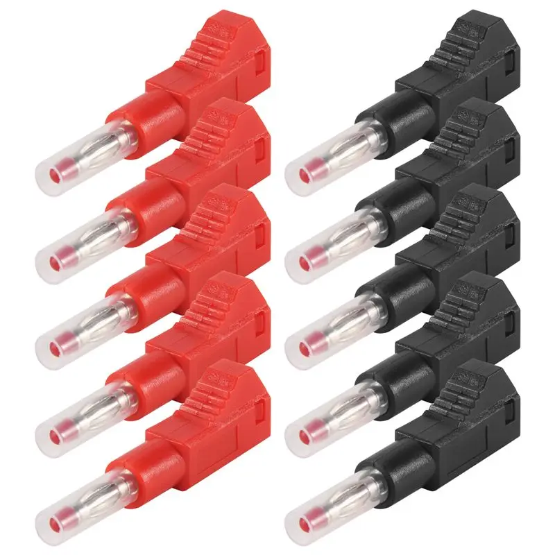 A60Z10 Sets Retractable Sheath 4Mm Banana Plug Connectors Stackable Wire Solder Multimeter Test Leads Ends Plugs Adaptermay
A60Z10 Sets Retractable Sheath 4Mm Banana Plug Connectors Stackable Wire Solder Multimeter Test Leads Ends Plugs Adaptermay