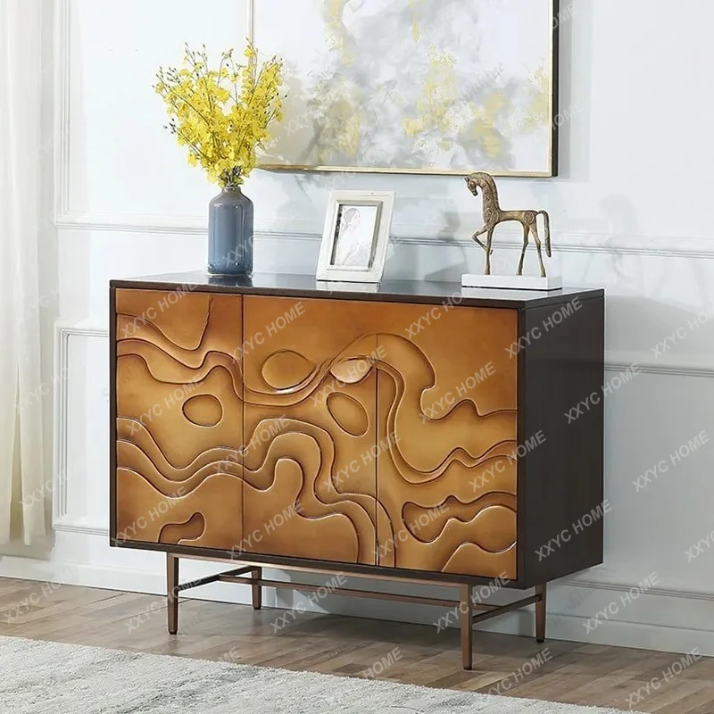 Foyer Entrance Cabinet Retro Living Room Decorative Furniture Edge Cabinet
Foyer Entrance Cabinet Retro Living Room Decorative Furniture Edge Cabinet