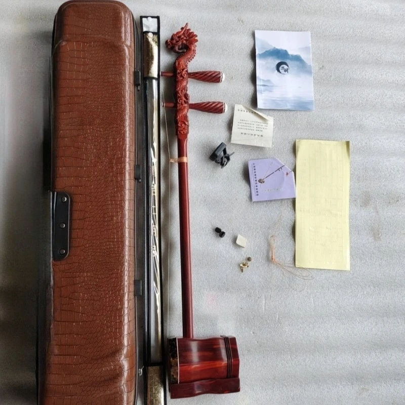 Traditional Erhu 2 Strings Professional Urheen Instrument Adult Beginners Performance Erhu Wooden Chinese Folk String Instrument
Traditional Erhu 2 Strings Professional Urheen Instrument Adult Beginners Performance Erhu Wooden Chinese Folk String Instrument