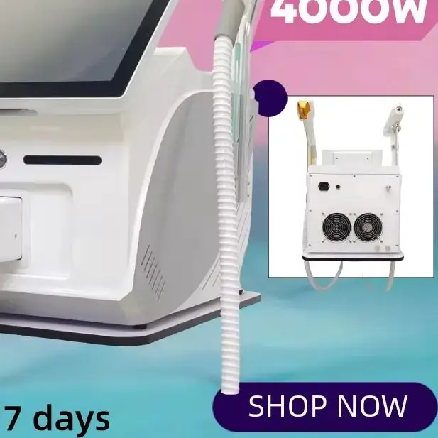2025 Professional 4000W Diode Laser: Ice Cooling 4-Wave Hair Removal (755-1064nm), Painless Permanent
2025 Professional 4000W Diode Laser: Ice Cooling 4-Wave Hair Removal (755-1064nm), Painless Permanent