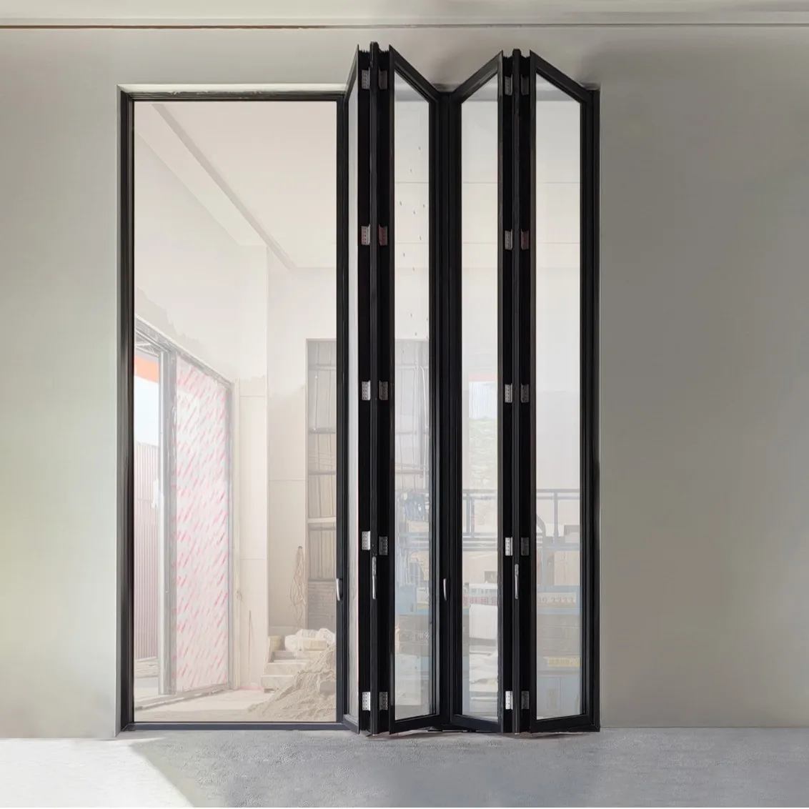 Exterior Hurricane Proof Folding Door Accordion Folding Glass Door Aluminum Patio Folding Doors
Exterior Hurricane Proof Folding Door Accordion Folding Glass Door Aluminum Patio Folding Doors