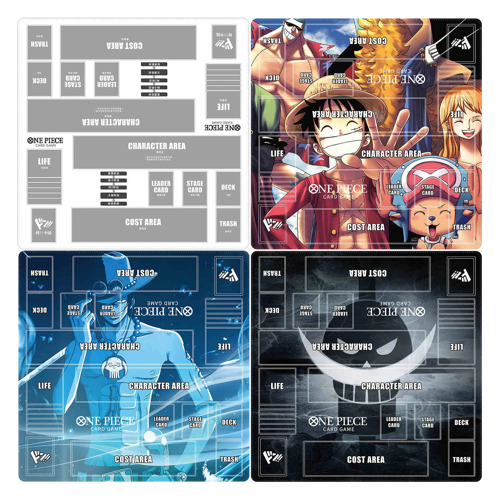 600X600X2Mm One Piece Luffy Ace Настольная игра Карточный боевой настольный коврик Opcg Roronoa Zoro Двойной боевой коврик Аниме Карты Подарочные игрушки
600X600X2Mm One Piece Luffy Ace Настольная игра Карточный боевой настольный коврик Opcg Roronoa Zoro Двойной боевой коврик Аниме Карты Подарочные игрушки