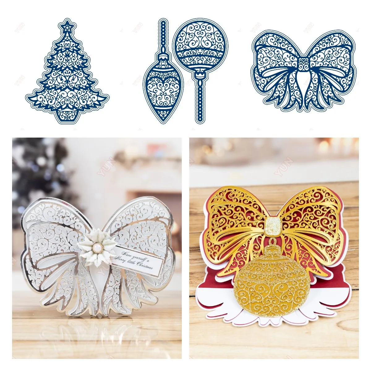 Christmas Tree Trinkets Butterfly Metal Cutting Dies Craft Decoration Embossing Template Greeting Card Handmade Greeting Cards
Christmas Tree Trinkets Butterfly Metal Cutting Dies Craft Decoration Embossing Template Greeting Card Handmade Greeting Cards