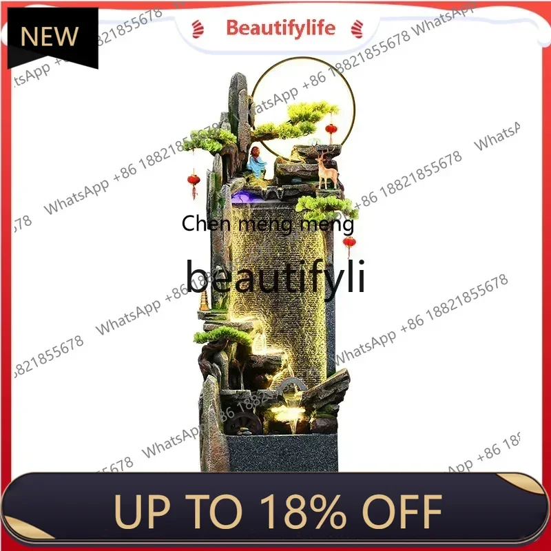 P178 A16 y26 New Chinese rockery flowing water fountain landscape water curtain wall living room decoration cycle ornament o
P178 A16 y26 New Chinese rockery flowing water fountain landscape water curtain wall living room decoration cycle ornament o