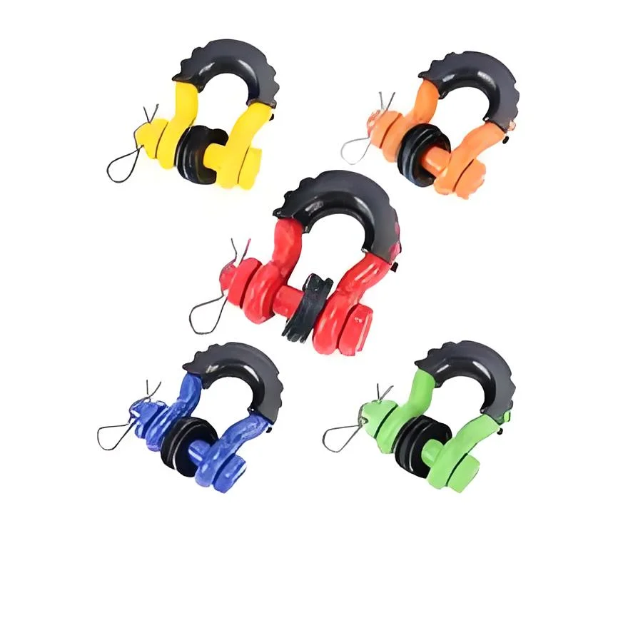 HASHENTA Shackles 5/8" D Ring Shackle (2 Pack) 28660Ibs Break Strength,Shackle Isolator & Washers Kit for Tow Strap Winch Off
HASHENTA Shackles 5/8" D Ring Shackle (2 Pack) 28660Ibs Break Strength,Shackle Isolator & Washers Kit for Tow Strap Winch Off