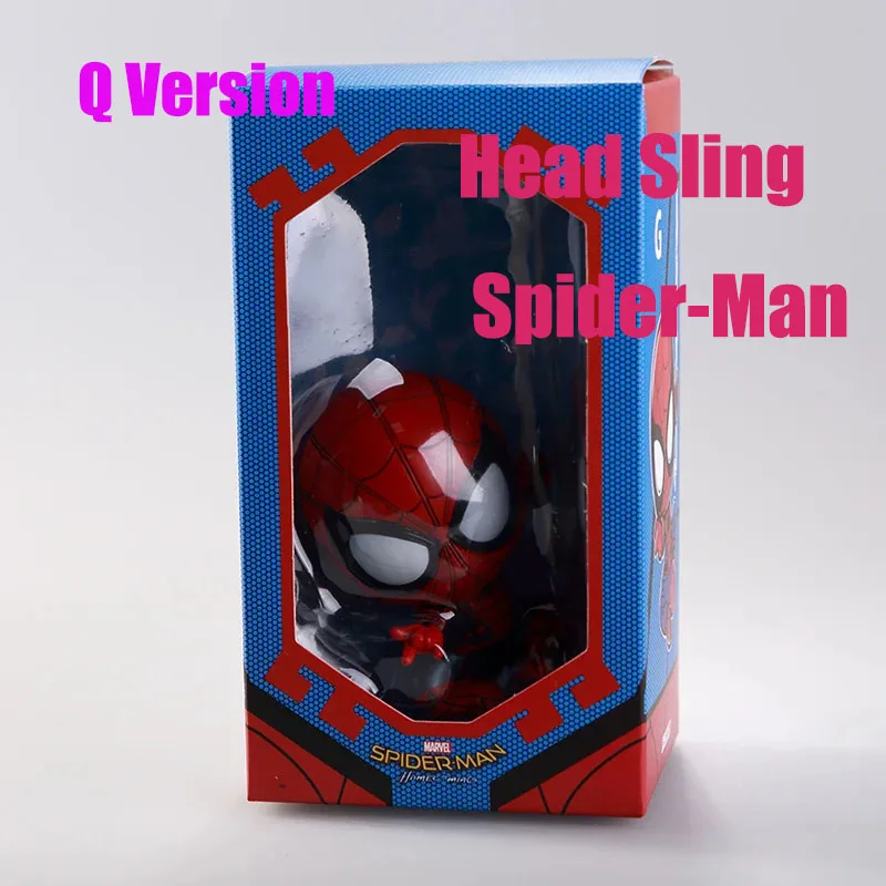 Anime Toy Spider-Man Figures Doll Avengers Infinity War Heroes Return Q Version Bobble Head Sling Spider-Man Car Ornament Doll
Anime Toy Spider-Man Figures Doll Avengers Infinity War Heroes Return Q Version Bobble Head Sling Spider-Man Car Ornament Doll