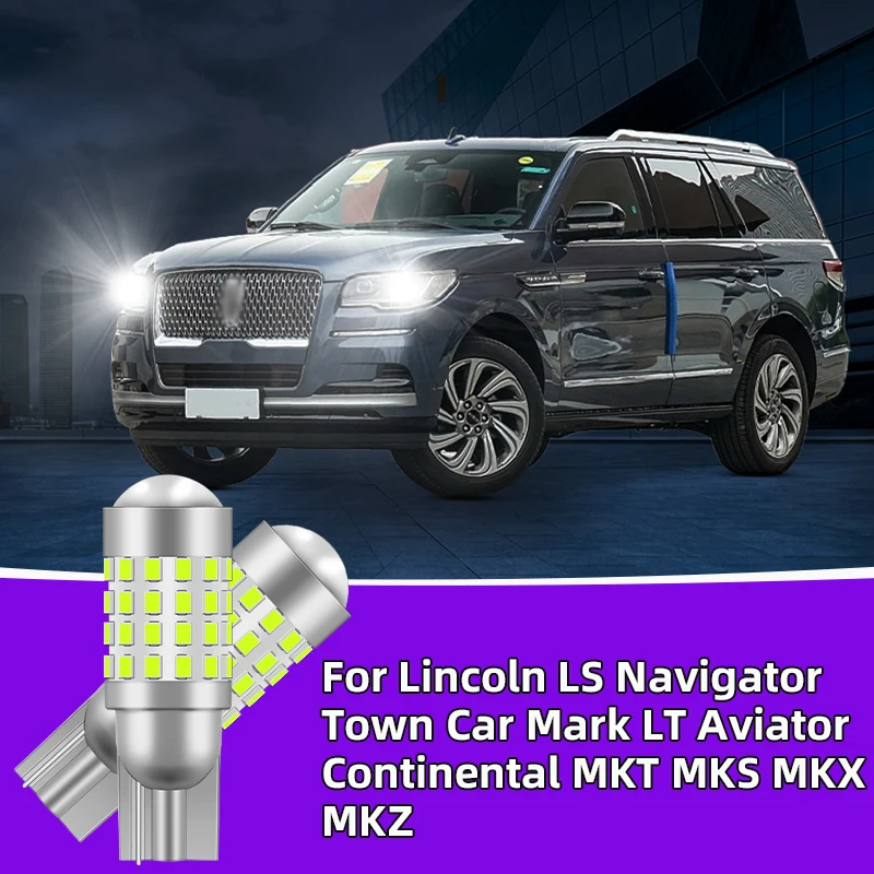 2Pcs T10 W5W Car LED Bulb For Lincoln LS Navigator Town Mark LT Aviator Continental MKT MKS MKX Parking Interior Clearance Light
2Pcs T10 W5W Car LED Bulb For Lincoln LS Navigator Town Mark LT Aviator Continental MKT MKS MKX Parking Interior Clearance Light
