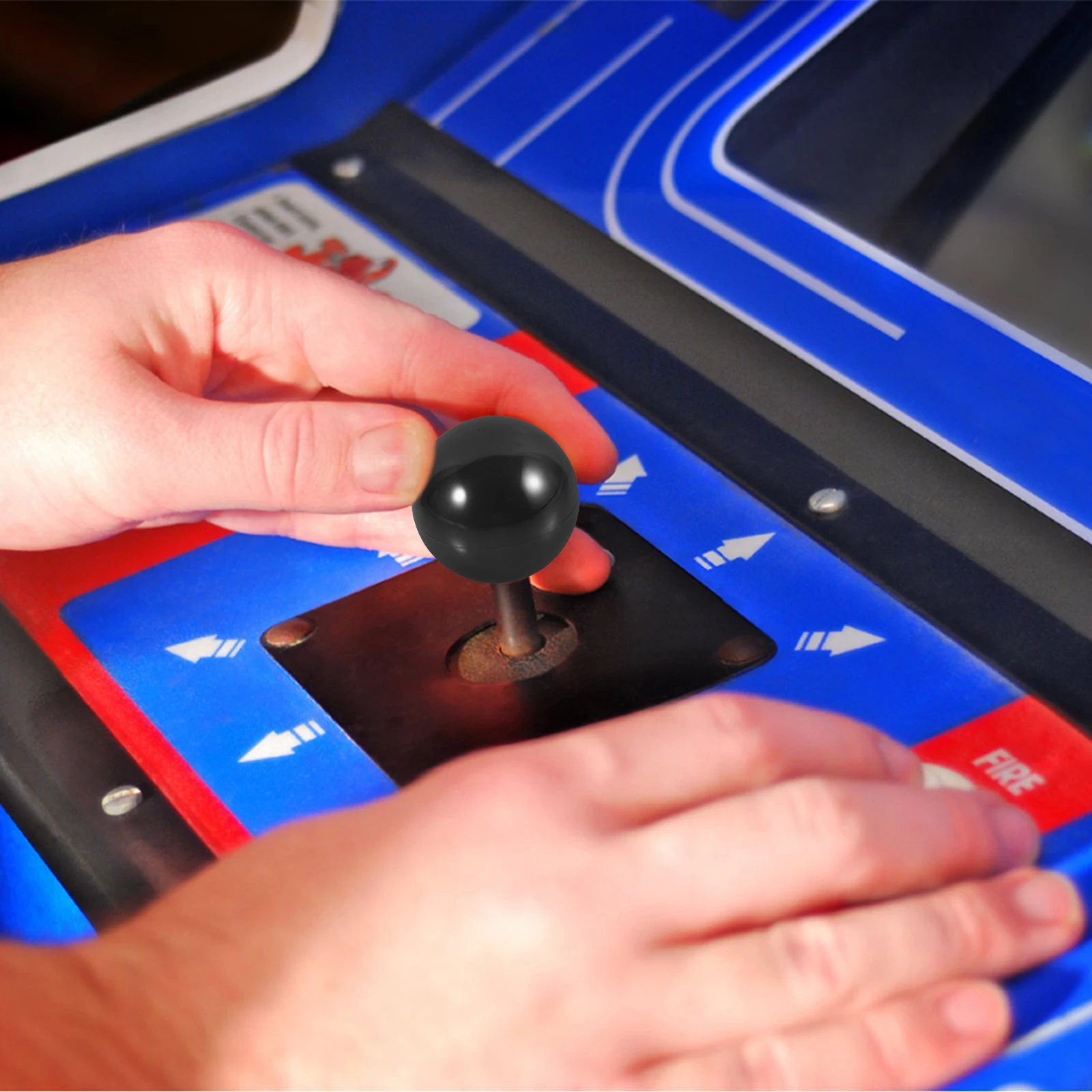 Arcade Joystick Ball Top 5P Circuit Board Black Game Simulators Reusable Joystick Gaming Console Controller Part
Arcade Joystick Ball Top 5P Circuit Board Black Game Simulators Reusable Joystick Gaming Console Controller Part