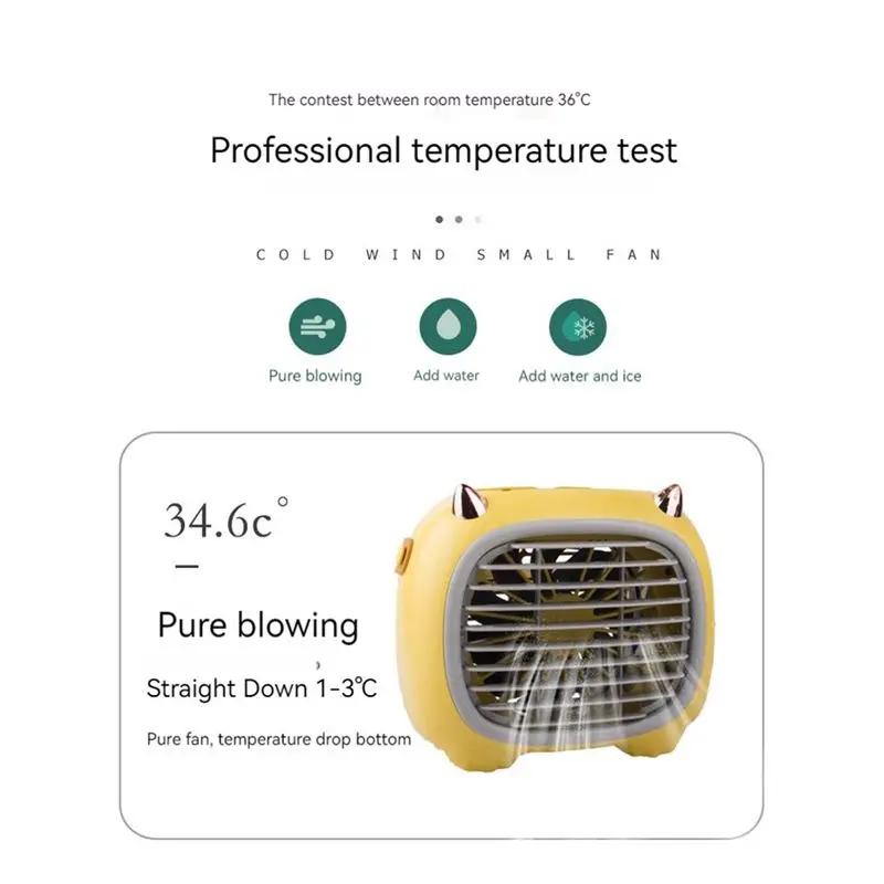 HGHO Desktop Small Fan Mute Office Desk Electric Fan Student Dormitory Summer Refrigeration Cooling Charging Air Coole,C
HGHO Desktop Small Fan Mute Office Desk Electric Fan Student Dormitory Summer Refrigeration Cooling Charging Air Coole,C