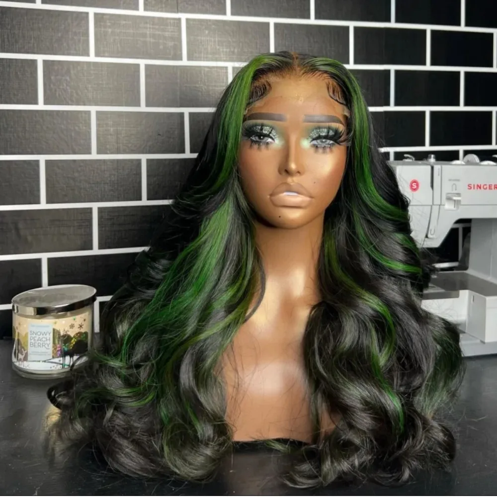 Ombre Green Lace Front Wigs For Women Synthetic 13X4 HD Lace Frontal Straight Wigs Pre Plucked Hairline Halloween Wig
Ombre Green Lace Front Wigs For Women Synthetic 13X4 HD Lace Frontal Straight Wigs Pre Plucked Hairline Halloween Wig