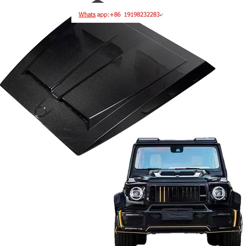 Hot Sale for Bra-Bus Style Carbon Fiber Body Kit Hood Engine Cover Bonnet Trim for Mercedes G-Class W464 G500 G63 Rear Bumper
Hot Sale for Bra-Bus Style Carbon Fiber Body Kit Hood Engine Cover Bonnet Trim for Mercedes G-Class W464 G500 G63 Rear Bumper