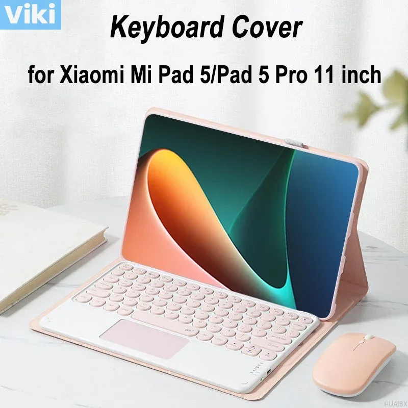 For Xiaomi Mi Pad 5 11 Inch Case, Detachable Bluetooth Keyboard Cover for Xiaomi Mi Pad 5 Pro
For Xiaomi Mi Pad 5 11 Inch Case, Detachable Bluetooth Keyboard Cover for Xiaomi Mi Pad 5 Pro