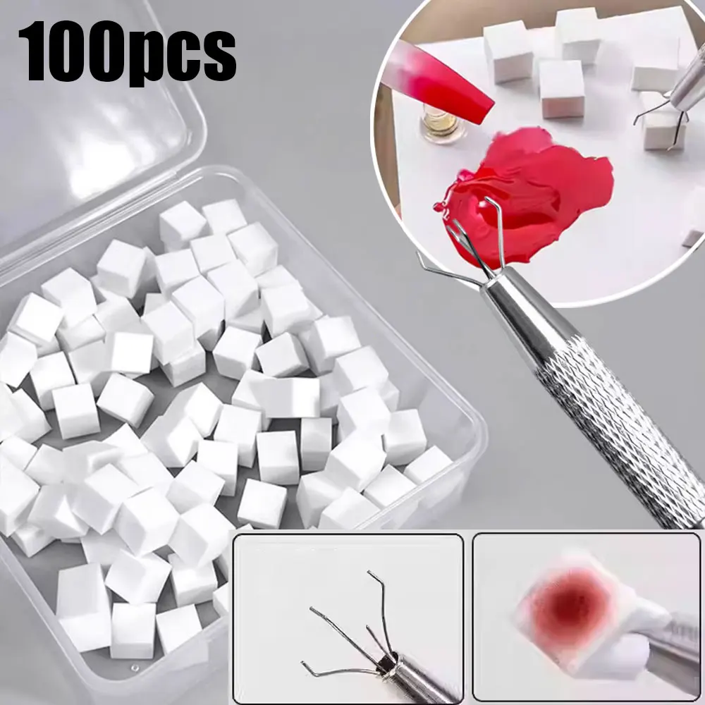 50/100Pcs White Sponge Blocks Nail Sponge with Grabbing Pen for Ombre Nail Design Nail French Tip Gradient Shading Effect Tool*1
50/100Pcs White Sponge Blocks Nail Sponge with Grabbing Pen for Ombre Nail Design Nail French Tip Gradient Shading Effect Tool*1