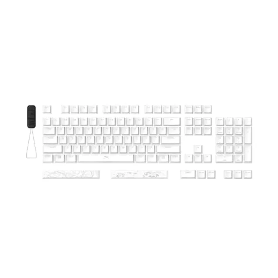 Pudding Keycaps 2 - Full Key Set - PBT - 112 Keys -White
Pudding Keycaps 2 - Full Key Set - PBT - 112 Keys -White