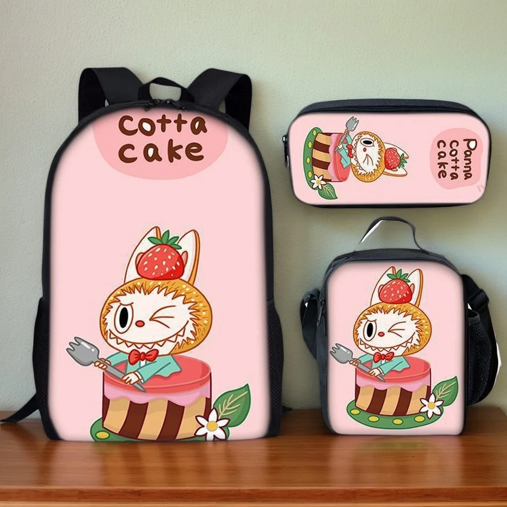 Students Labubu 3 in 1 School Bookbag Set-Lightweight Travel Bag Student Waterproof Backpack+Lunch Tote+Pencil Case
Students Labubu 3 in 1 School Bookbag Set-Lightweight Travel Bag Student Waterproof Backpack+Lunch Tote+Pencil Case
