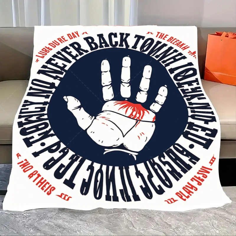 1pc Flannel Blanket "Retro Handprint Blanket: Vintage Style for Cozy Nights"
1pc Flannel Blanket "Retro Handprint Blanket: Vintage Style for Cozy Nights"