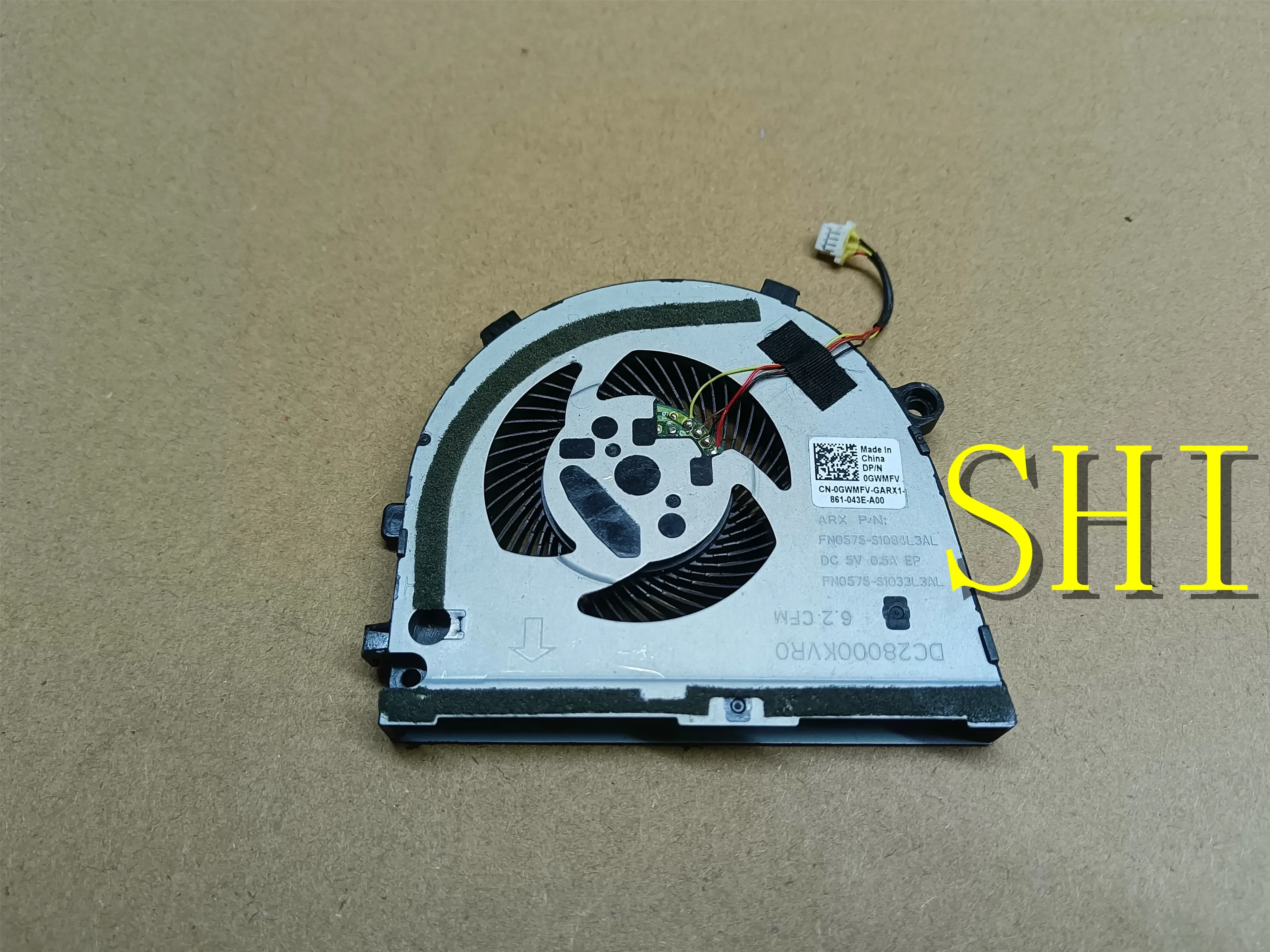 0GWMFV Laptop Cooling Fan Used FOR Dell inspiron Game G3-3579 3779 G5 15 5587 GWMFV free shipping
0GWMFV Laptop Cooling Fan Used FOR Dell inspiron Game G3-3579 3779 G5 15 5587 GWMFV free shipping