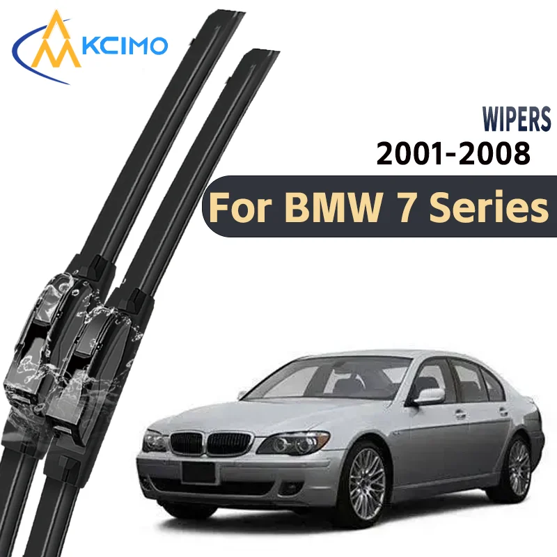 2pcs Durable Quiet Wiper Blades for BMW 7 Series E65/E66/E67/E68 2001-2008 Scratch-Free Windscreen Wipers
2pcs Durable Quiet Wiper Blades for BMW 7 Series E65/E66/E67/E68 2001-2008 Scratch-Free Windscreen Wipers