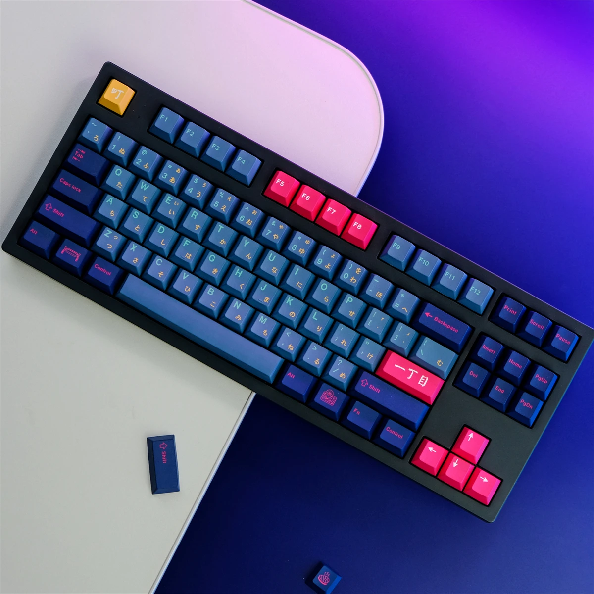 Kabukicho Keycap 129 Keys PBT Original Height, Sublimation, Mechanical Keyboard Suitable, Customized
Kabukicho Keycap 129 Keys PBT Original Height, Sublimation, Mechanical Keyboard Suitable, Customized