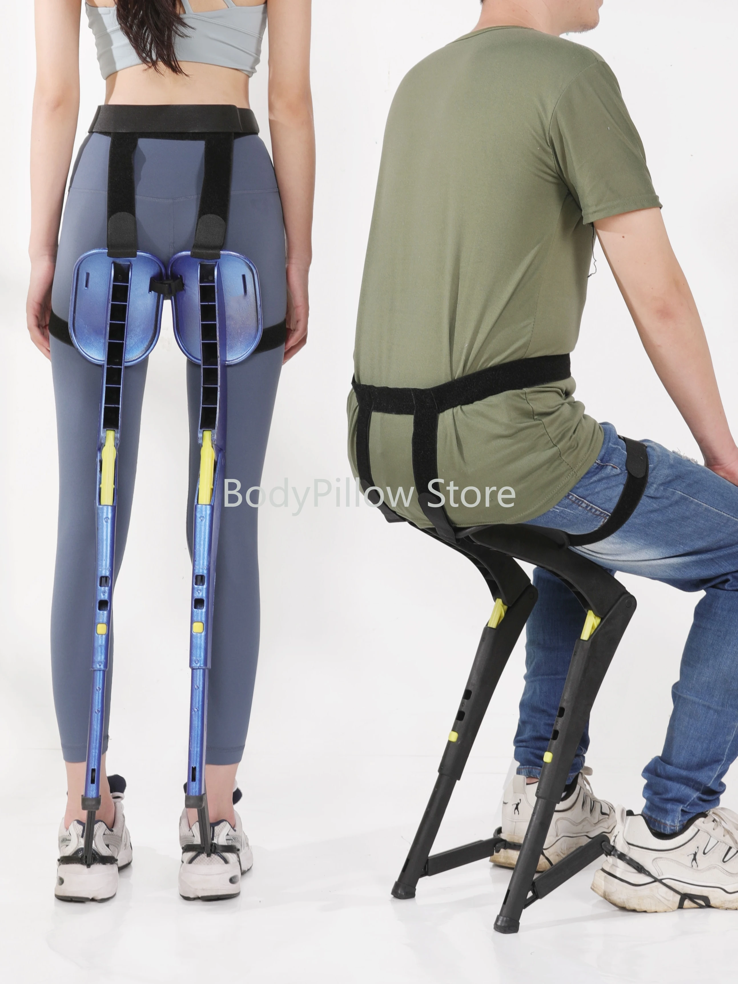 Exoskeleton Sports Wearable Invisible Seat Fishing Stand Guard Outdoor Factory Camping Portable Folding Chair Stool
Exoskeleton Sports Wearable Invisible Seat Fishing Stand Guard Outdoor Factory Camping Portable Folding Chair Stool