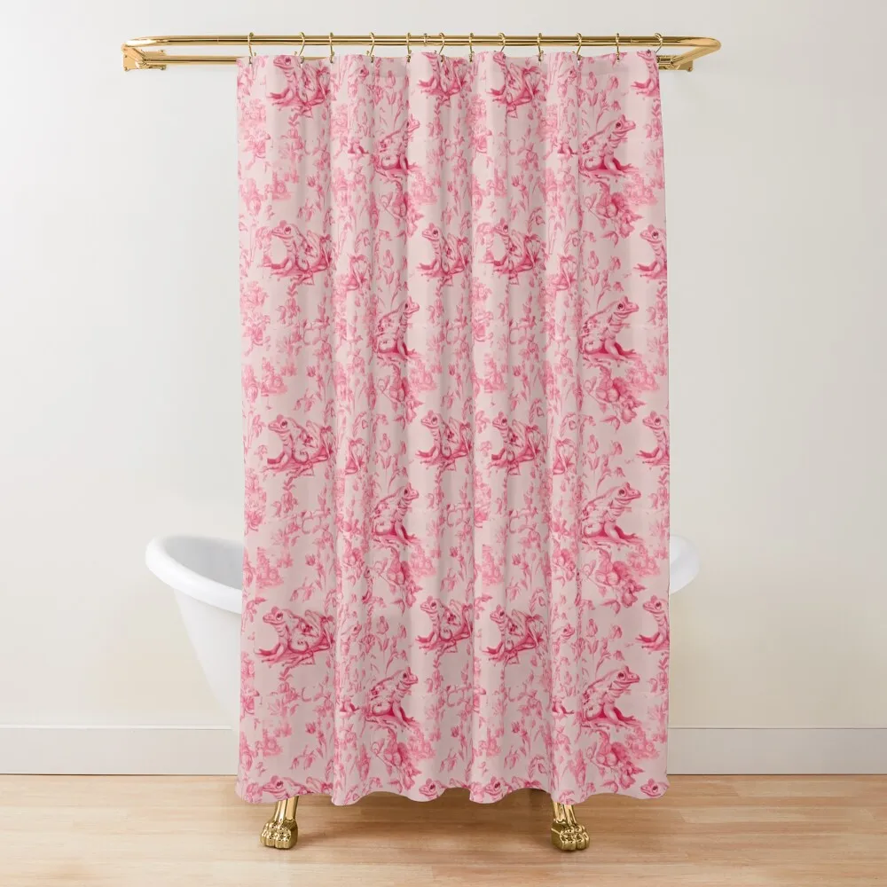 Pink Toile De Jouy Frogs Shower Curtain Elegant Bathroom Modern Showers For Bathroom Shower For Bathroom Set Curtain
Pink Toile De Jouy Frogs Shower Curtain Elegant Bathroom Modern Showers For Bathroom Shower For Bathroom Set Curtain