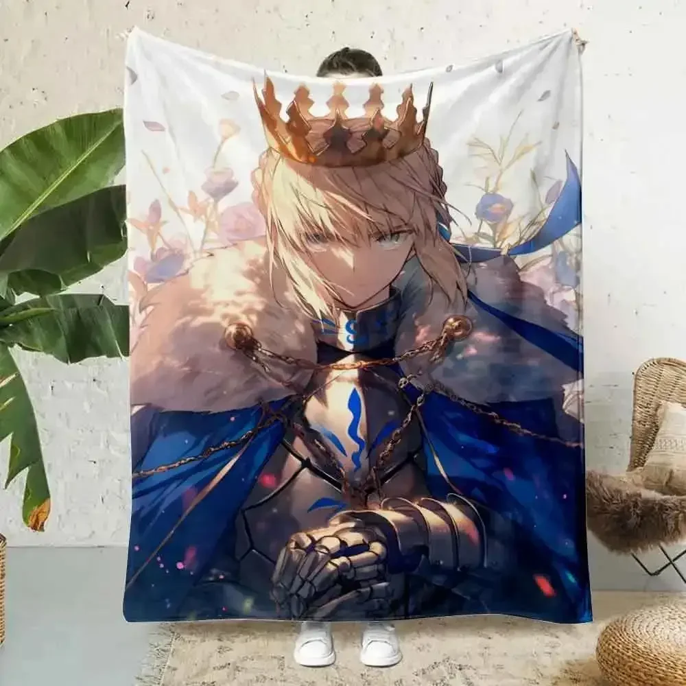 Мягкое и уютное одеяло с принтом по мотивам аниме Fate Stay Night для дома, путешествий, в подарок на день рождения, теплое и комфортное
Мягкое и уютное одеяло с принтом по мотивам аниме Fate Stay Night для дома, путешествий, в подарок на день рождения, теплое и комфортное