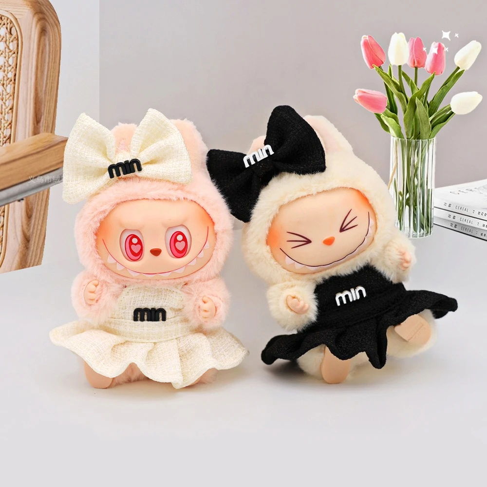 For 17cm Labubu Doll Clothes Princess Dress Bow Tie Two-Piece Set Doll Accessories Doll Ropa Clothing V1 V2 Clothes for Labubu
For 17cm Labubu Doll Clothes Princess Dress Bow Tie Two-Piece Set Doll Accessories Doll Ropa Clothing V1 V2 Clothes for Labubu