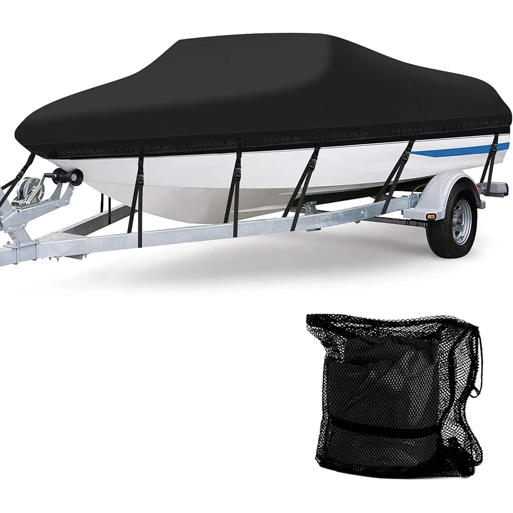 Heavy Duty Marine Grade Polyester Waterproof Boat Cover All Weather Protection Fit Fishing Boat, Pro-Style, V-Hull, TRI-Hull
Heavy Duty Marine Grade Polyester Waterproof Boat Cover All Weather Protection Fit Fishing Boat, Pro-Style, V-Hull, TRI-Hull