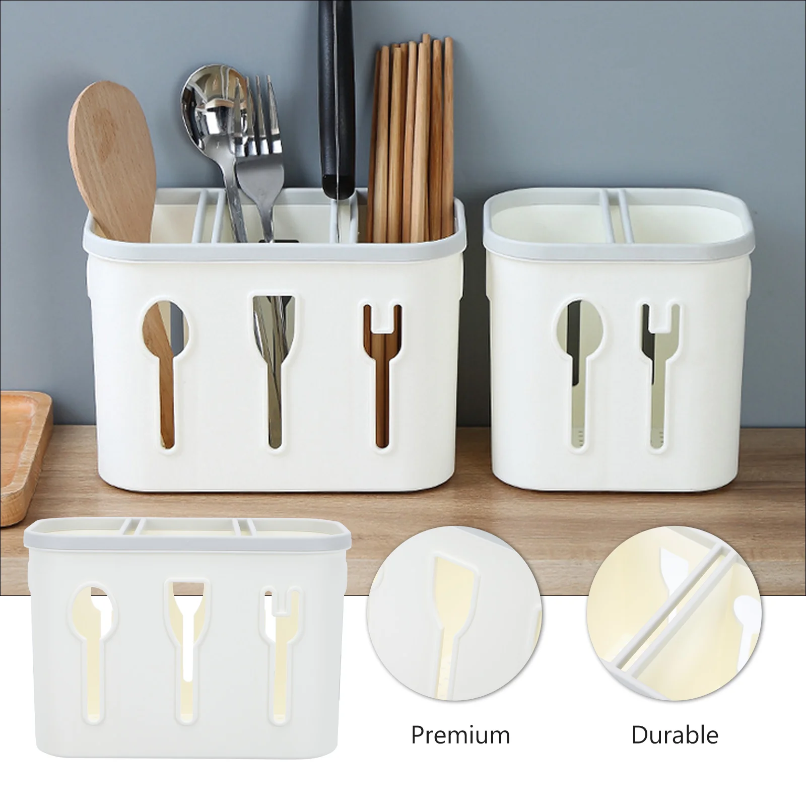 Countertop Chopstick Holder Utensil Organizer Kitchen Cutlery Rack Scratch-Resistant Easy Clean Storage Box Stand Drain
Countertop Chopstick Holder Utensil Organizer Kitchen Cutlery Rack Scratch-Resistant Easy Clean Storage Box Stand Drain