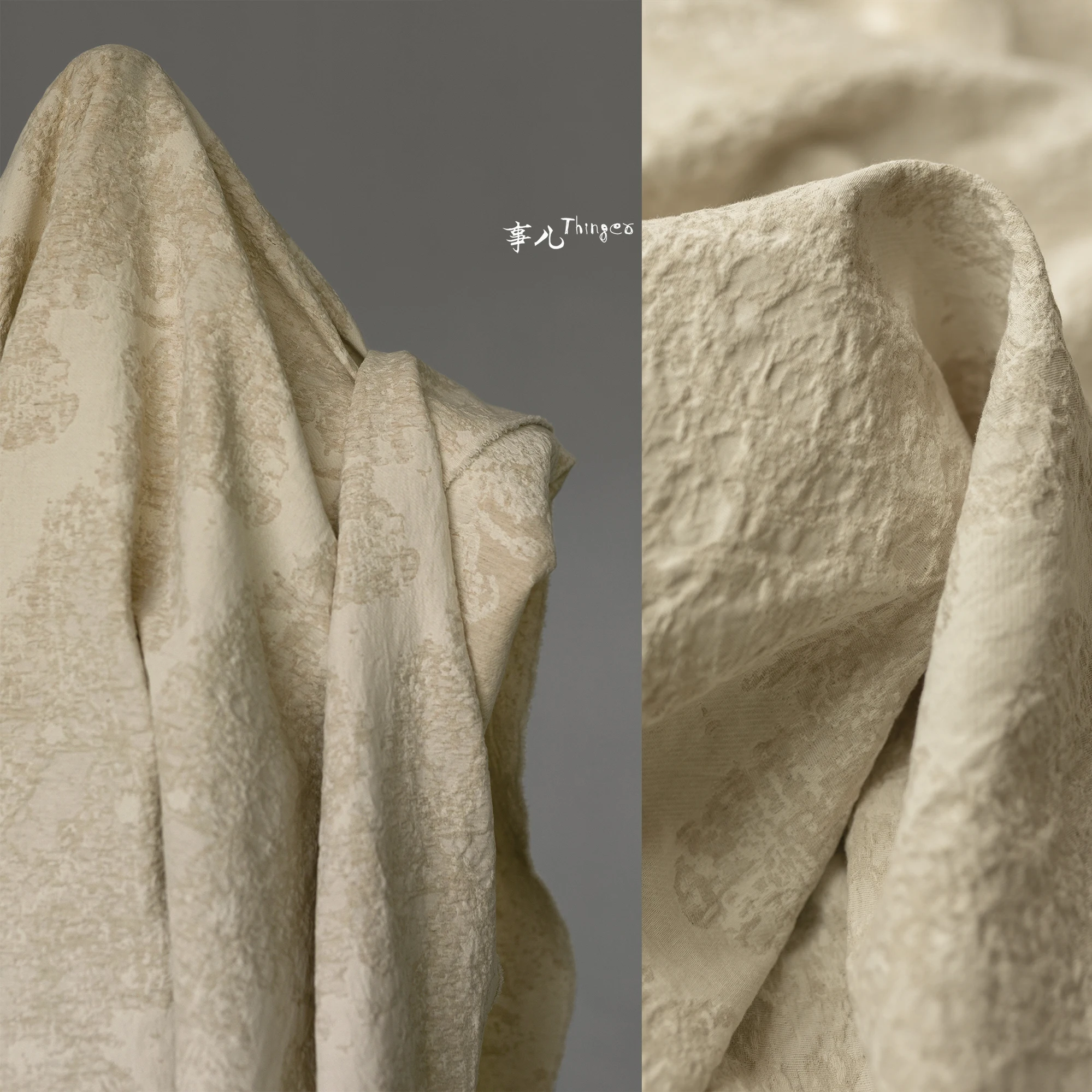 Nervous Scar Jacquard-Heavy Washed Cotton Linen Cloth Trench Coat Texture Designer Fabric
Nervous Scar Jacquard-Heavy Washed Cotton Linen Cloth Trench Coat Texture Designer Fabric