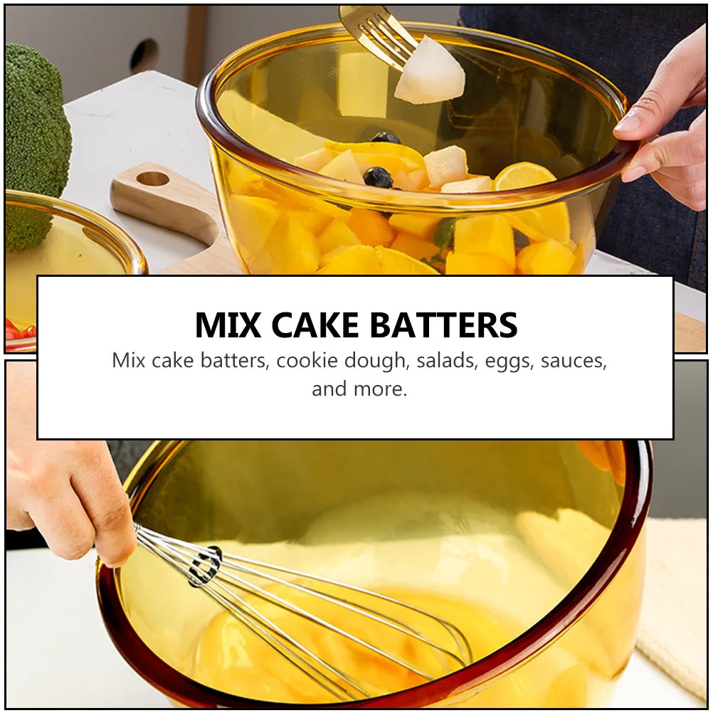 Glass Mixing Bowl Safe Housewarming Gift Salad Noodle Fruit Rice Dessert Heat Resistant Tableware Glass Bowl
Glass Mixing Bowl Safe Housewarming Gift Salad Noodle Fruit Rice Dessert Heat Resistant Tableware Glass Bowl