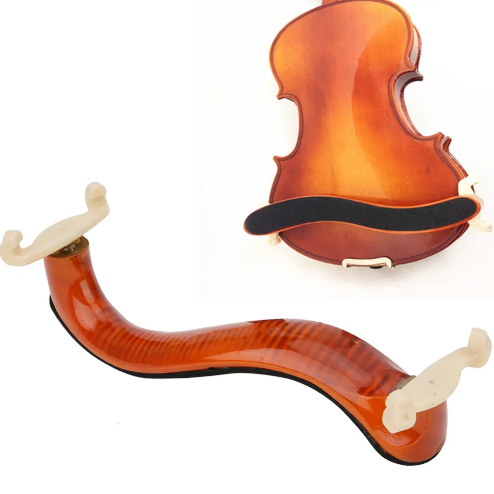 Wood And Leaning Cloth Violin Shoulder Rest Wood Color And Black Color Height Adjustable Musical Instrument Accessory
Wood And Leaning Cloth Violin Shoulder Rest Wood Color And Black Color Height Adjustable Musical Instrument Accessory