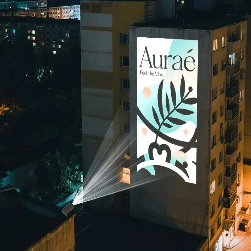 Wall logo Gobo Projector Outdoor Waterproof IP67 200W/300W/600W High Power Projection Lamp Customized LED Advertising Lights
Wall logo Gobo Projector Outdoor Waterproof IP67 200W/300W/600W High Power Projection Lamp Customized LED Advertising Lights