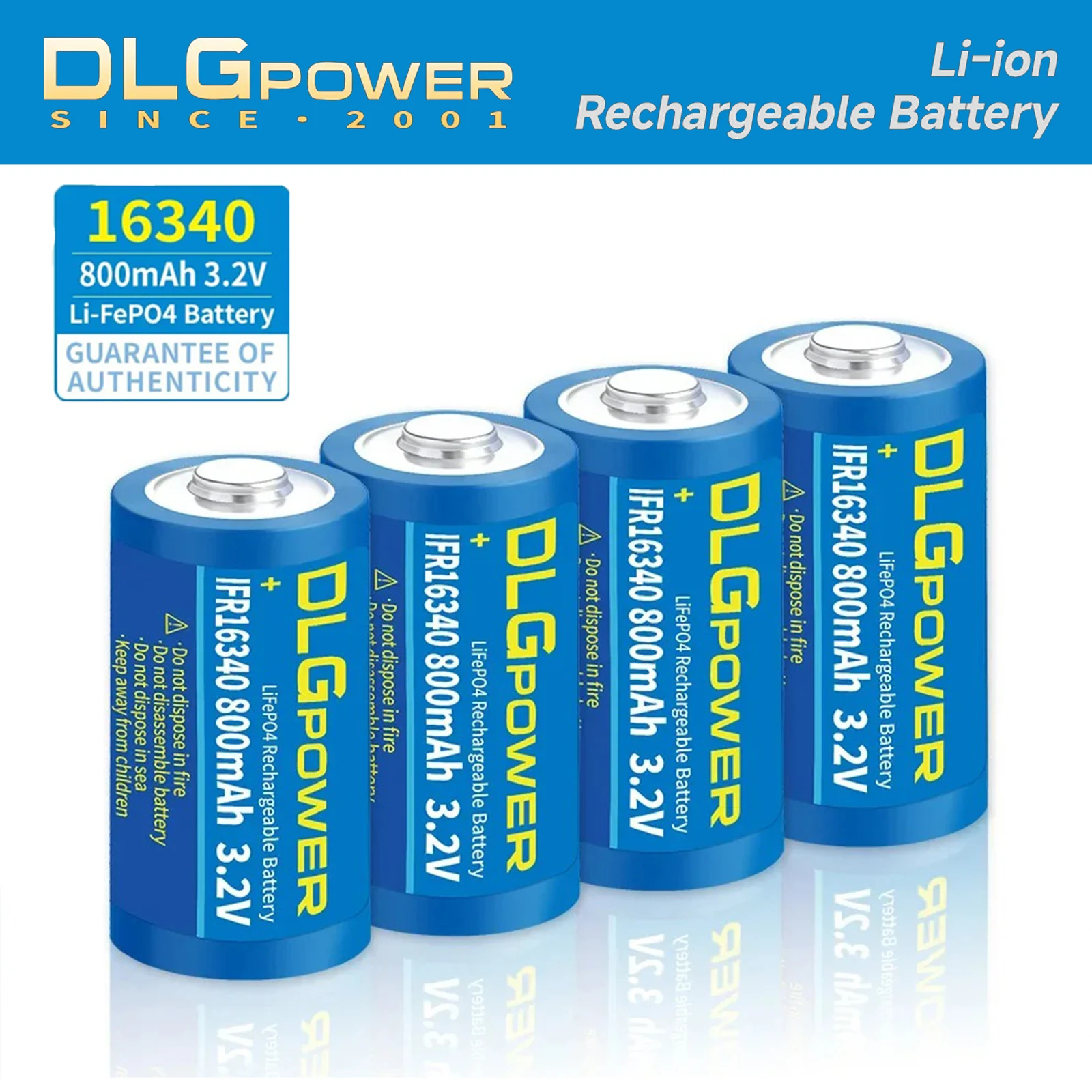 AIPEKE New 16340 LiFePO4 CR123A Rechargeable Battery 3.2V Li-ion Batteries for Laser Pen LED Flashlight Cell lifepo4 battery
AIPEKE New 16340 LiFePO4 CR123A Rechargeable Battery 3.2V Li-ion Batteries for Laser Pen LED Flashlight Cell lifepo4 battery
