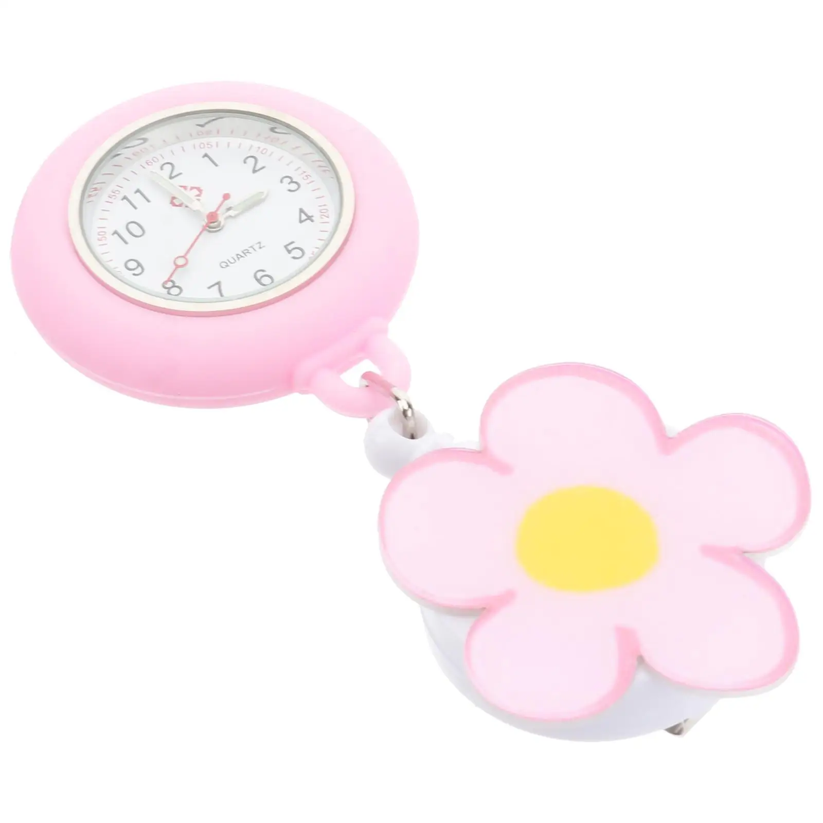 Nurse Watch Pocket Watches Portable Glass Mirror Quartz Alloy Cartoon Pattern Silicone Cover Large Dial Clip on Luminous
Nurse Watch Pocket Watches Portable Glass Mirror Quartz Alloy Cartoon Pattern Silicone Cover Large Dial Clip on Luminous