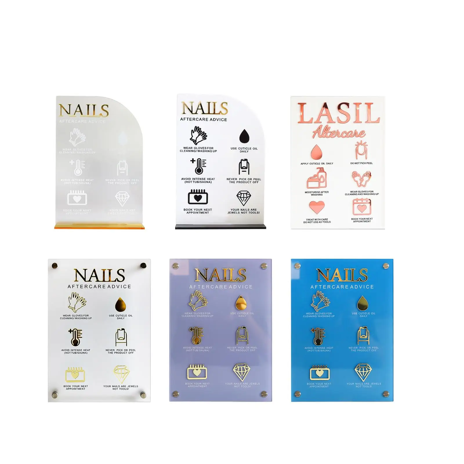 Nail Shape Display Rack Acrylic Nail Art Design Board Professional Nail Decor Stand for Beauty Salons Nail Techs
Nail Shape Display Rack Acrylic Nail Art Design Board Professional Nail Decor Stand for Beauty Salons Nail Techs