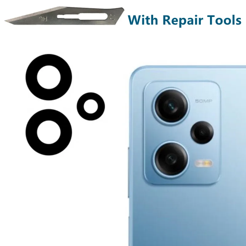 New For Xiaomi Redmi Note 12 Pro+ Plus 5G Back Rear Camera Glass Lens Replacement Parts Cover with Adhesive Sticker
New For Xiaomi Redmi Note 12 Pro+ Plus 5G Back Rear Camera Glass Lens Replacement Parts Cover with Adhesive Sticker