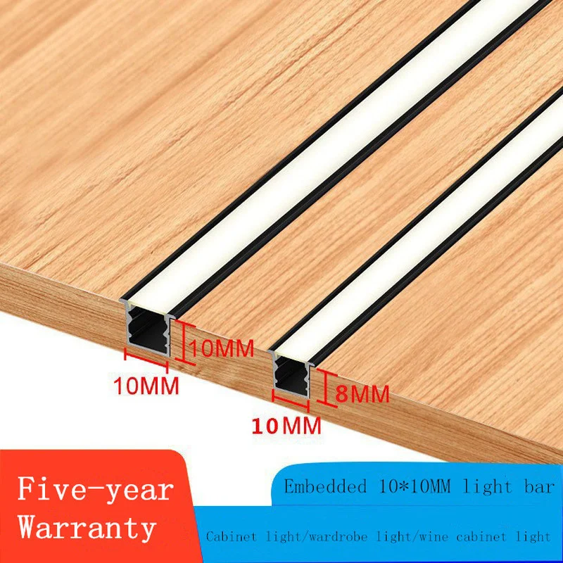 Embedded 12V Wardrobe Light Cabinet Light LED Light Strip Slotted Low Voltage 12V LED Hard Light Strip Showcase Light
Embedded 12V Wardrobe Light Cabinet Light LED Light Strip Slotted Low Voltage 12V LED Hard Light Strip Showcase Light
