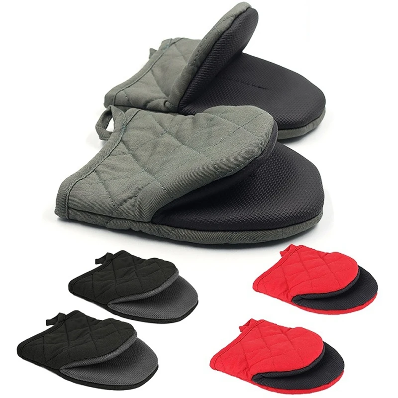 Oven Mitts, Heat Resistant Silicone Kitchen Mini Oven Mitts,Baking Grilling Barbecue Microwave Machine Washable
Oven Mitts, Heat Resistant Silicone Kitchen Mini Oven Mitts,Baking Grilling Barbecue Microwave Machine Washable