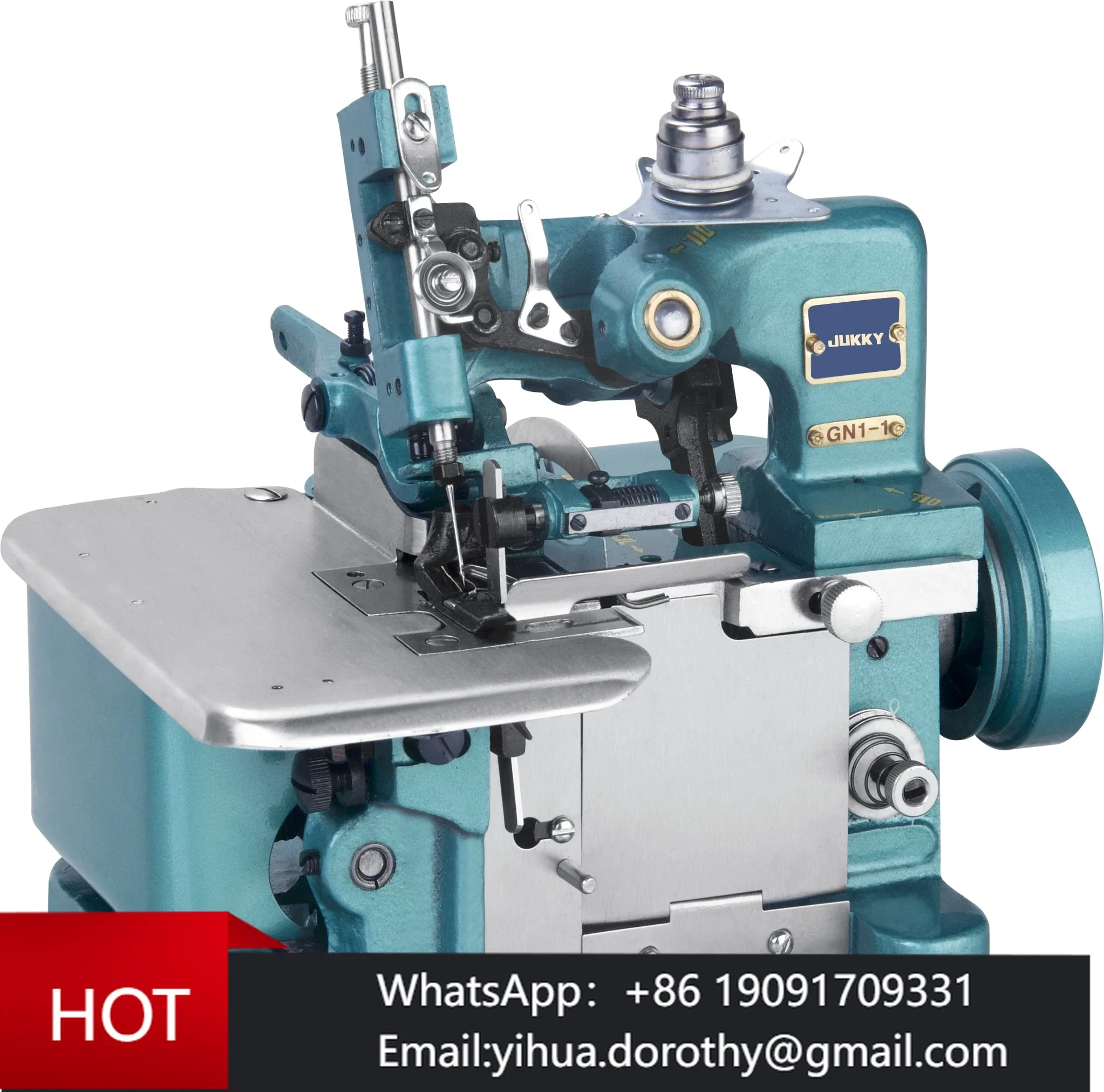 JUKKY GN-1-1D Home Manual Overlock Machine Sewing Equipment Overlock Machines For Knit Goods Maquina De Coser Industrial
JUKKY GN-1-1D Home Manual Overlock Machine Sewing Equipment Overlock Machines For Knit Goods Maquina De Coser Industrial