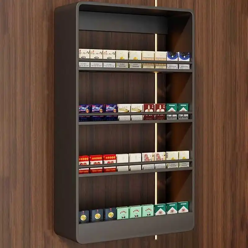 Custom Wall-Mounted Rack Convenience Store Display Cabinet Supermarket Small Shop Tobacco Sales Wa
Custom Wall-Mounted Rack Convenience Store Display Cabinet Supermarket Small Shop Tobacco Sales Wa