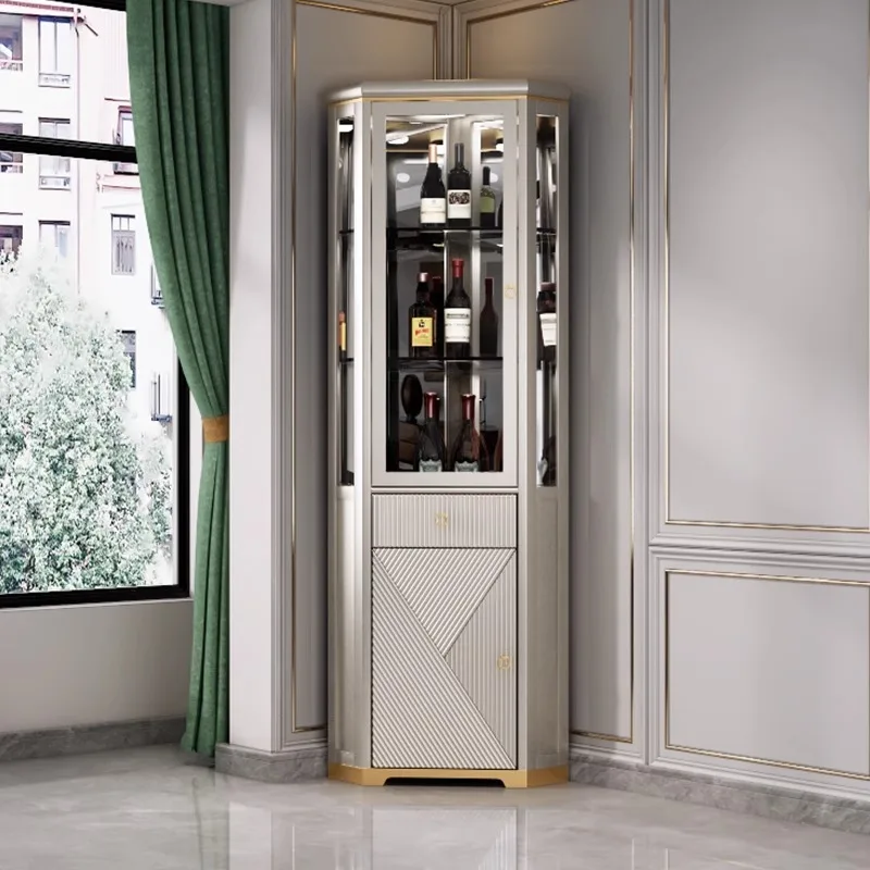 Against the wall, living room, household corner cabinet, triangular corner cabinet, glass door, modern and simple
Against the wall, living room, household corner cabinet, triangular corner cabinet, glass door, modern and simple