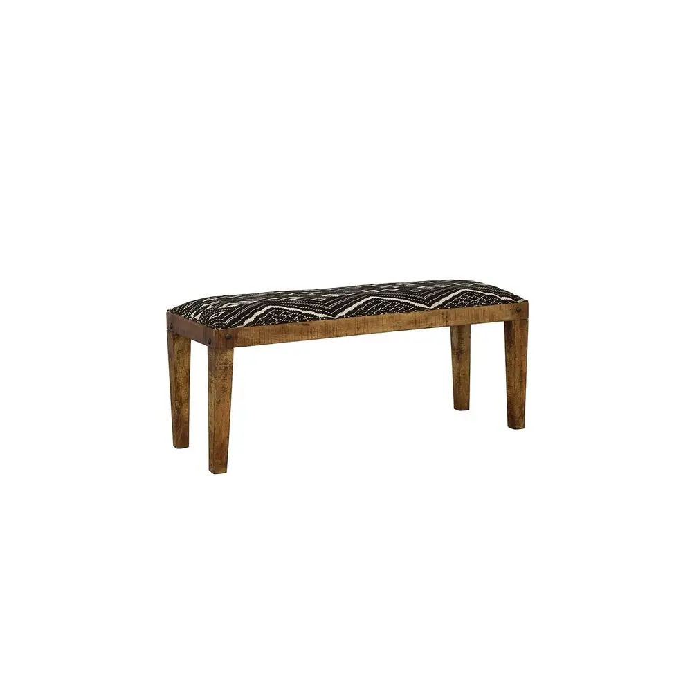 Home Furnishings Lamont Fabric holstered Accent Bench with Geometric Pattern, Nailhead Trim and Wood Frame Living Room, Bedro
Home Furnishings Lamont Fabric holstered Accent Bench with Geometric Pattern, Nailhead Trim and Wood Frame Living Room, Bedro