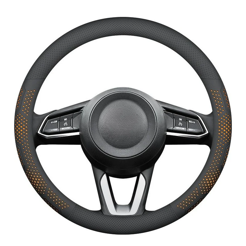 For Mazda 3 Axela CX5 CX4 CX8 Atenza CX30 CX50 Steering Wheel Cover Breathable Ultra-Thin Four Season Universal Car Accessory
For Mazda 3 Axela CX5 CX4 CX8 Atenza CX30 CX50 Steering Wheel Cover Breathable Ultra-Thin Four Season Universal Car Accessory